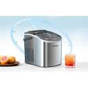 Euhomy ledus kubi ražotājs IM001-BSI, 1.2 l, 12 kg, sudrabs, 9 kubi 6 min, 115V/60Hz, R600a 16 g