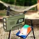 Manta Radio RDI401G, 3W, 0,3kg, USB, USB-C, austiņu miniligzda, 87,5-108MHz, 4500mAh, līdz 28h, SOS, signalizācija