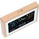 Oro stotis SOENS 270100 elektroninė, belaidė, su apšvietimu, balta