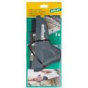 Wolfcraft Plānotājs 4009000, trapezoidāla asmens, grafīta krāsa, maināmi asmeņi, piemērots ģip&scaron;kartona