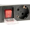 Gembird EG-PDU-014-C14 baro&scaron;anas sadales vienība, 8 AC izejas, 1U, melna, 3680W, 10A, C14 savienotājs