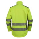 Hi-vis jacket Uranus 2XL, Pesso, DS135G, CL2, yellow/black