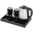 Adler Viesnīcas tējkanna AD 1354, 1.2 L, 1500 W, melna, tērauda, 2 krūzes 320 ml, automātiskā izslēg&scaron;anās