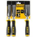 Dewalt Puidust taldide komplekt DWHT0-16148, 3 tk, kahekordne tegevus, bi-materjalist k&auml;epide, k&otilde;va l&ouml;&ouml;gikork