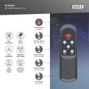 Digitus HDMI komutators, 3x1, DS-55333, 4xHDMI, 48Gbps, metāla korpuss, HDR atbalsts