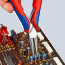 Elektronikas knaibles, KNIPEX, 35 62 145, izturīga un ergonomiska dizaina, spoguļpulētas virsmas