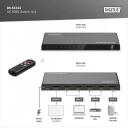 Digitus 4K HDMI l&uuml;liti DS-55332, 4K/60Hz, 5xHDMI sisend, 1xHDMI v&auml;ljund, 18Gb/s, HDR, CEC, Deep Color