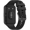 Fixed Silikona siksna Huawei Watch Fit 2/Fit 2 Classic, FIXSSTB-1055-BK, melna, sviedru un ūdensizturīga