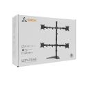 Sbox Monitori kinnitamine LCD-F048-2, 17-32 tolli, 4x9kg, 100x100mm, +45&deg;/-45&deg;, +90&deg;/-90&deg;, +180&deg;/-180&deg;