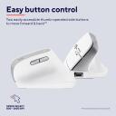 Trust Bayo II Hiir, 25398, 2400 DPI, 6 nuppu, traadita, ergonoomiline, valge