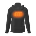 Soojendusega softshell jope Radiator YATO YT-79571, M suurus, must, 100% polüester, 280 g/m², 3600 mm veekindlus, 2300 MVP hingavus