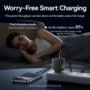 Vention įkroviklis FEFB0-EU 45W, 100-240V, 2 USB-C, greitas įkrovimas, universali suderinamumas, juodas