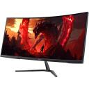 Acer LCD монитор UM.CE0EE.009 86.4см (34"), 3440 x 1440, 1мс, 21:9, HDMI 2, DisplayPort 1, Изогнутый, Черный
