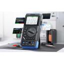 Fnirsi 3-in-1 rokas digitālais multimetrs DST-201, 19,999 skaitļi, 1 MHz osciloskops, 3000 mAh akumulators