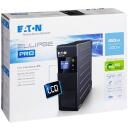 Eaton UPS Ellipse PRO 650 DIN ELP650DIN, 650 VA, 400 W, 4 v&auml;ljundit, LCD ekraan, AVR, EcoControl