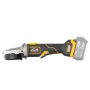 JCB JCB-18PFAG-125 Professional 18V бесщеточная угловая шлифмашина для узких мест плоская головка 125мм 9000об/мин лепестковый выключатель