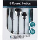Russell Hobbs Galda piederumu komplekts RH00855EU, 20 gab., nerūsējo&scaron;ais tērauds, 1,03 kg