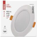 Emos LED &scaron;viestuvas RUBIC ZD1432, 12 cm, 9 W, 900 lm, 220&ndash;240 V, 50/60 Hz, IP20, 25 000 h, 4 000 K, 120&deg;, įmontuojamas