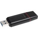 Kingston DataTraveler Exodia DTX/256GB, 256 GB, USB Type-A, 3.2 Gen 1, juodas, 1 vnt