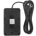 Maclean pagarinātājs MCE393 B, 2500W, 3m, 4x F, 3x USB A, melns, 110-240V AC 50/60Hz, slēdzis