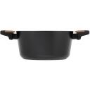 Resto Kastrul 93187 2.6L, L&auml;bim&otilde;&otilde;t 20 cm, &Uuml;mmargune, Alumiinium, 4-kihiline mitte kleepuv kate, Ergonomilised k&auml;epidemed