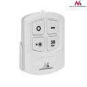 Maclean Lamp MCE165, 6 tk, 5 LED, 3xAAA, valge, modernne, kinnitatav m&ouml;&ouml;blile, plastmass