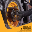 JCB JCB-18PIW-620 Professional 18V be&scaron;epetėlinis smūginis veržliasukis automobilių ir technikos priežiūrai 1/2colio 400Nm 620Nm max