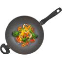 Russell Hobbs Wok RH028121EU7, 28cm, 3.5l, alumiinium, metalliline marmor, mittenematu pind, kaanega