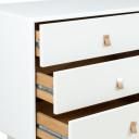 Kumode IRIS 120x40xH75cm, balta 20342