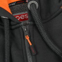 Striukė su gobtuvu Portland, L, PESSO, tamsiai pilka