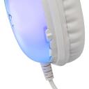 White Shark K&otilde;rvaklapid PEACOCK-2 WHITE, 212g, Valge, 2m, 32&Omega;, 20Hz-20KHz, RGB valgustus, &uuml;le k&otilde;rvade