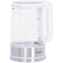 Mesko Veekeetja MS 1301w, 1850 W, 1.7 L, Klaas, 360&deg; p&ouml;&ouml;ratav alus, Valge