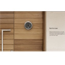 Ezviz DP2 2K CS-DP22K 3MP Juhtmevaba Uksekell Nutikas Videokaamera Süsteem LCD Ekraaniga Hõbedane