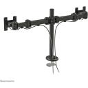 Neomounts monitors stiprinājuma roka FPMA-D960DG, 10-27", 2 ekrāniem, 8 kg, 0-450 mm augstuma regulē&scaron;ana, 0-180&deg; slīpums