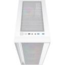 Gembird Корпус компьютера Midi Tower Fornax 4000 ARGB CCC-FC-4000W, 330x200x430mm, 2x3.5HDD, 3x120mm вентиляторов, белый
