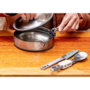 Ēdamrīku komplekts DETOUR Stainless Steel Cutlery Set 1P, 3 pcs, 9327868160570 SEA TO SUMMIT
