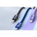 Baseus Crystal Shine USB Lightning kaabel CAJY000003, 1.2m, 2.4A, 480Mbps, alumiiniumisulamist, kootud kangas