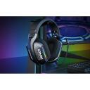 Onikuma GT808 spēļu austiņas, GT808 Black, 32&Omega;, 105dB, Bluetooth 5.3, 2.4GHz, 40mm, 18h, 1000mAh, 6x5mm mikrofons