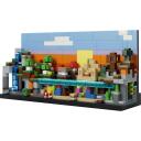 Lego Konstruktors 21589, 797 gab., 5 biomas, maināms fons, mikrofigūras: Steve, Creeper&trade;, sēnes, miziņas, izlaupītājs