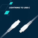 Кабель с подключением USB C к Lightning и быстрой зарядкой 27 Вт CLN30SC C-L 2 m Белый CNS-CLN30SC20W CANYON