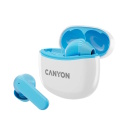 Wireless TWS earphones with Bluetooth connectivity TWS-5 Blue CNS-TWS5BL CANYON