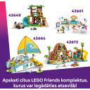 Lego Augalų kavinė ir gėlių parduotuvė 42671, 1138 dalys, 4 mini figūrėlės, 15cm, 32cm, 13cm