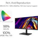 Asus Monitorius PA348CGV, 3440 x 1440, 120 Hz, 21:9, 350 cd/m&sup2;, 2 ms, 4 x USB-A 3.2, 2 x HDMI, 1 x DP, 1 x USB-C
