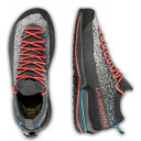 Apavi TX2 EVO Woman, izmērs: 38.5, Carbon/Hibiscus, 8020647124909 LA SPORTIVA