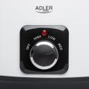 Adler Aeglane pliit AD 6413W, 5,8 l, 290 W, 3 temperatuuri seadistust, eemaldatav keraamiline kauss, karastatud klaasist kaas