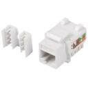 Lanberg Кейсный модуль RJ45 на LSA CAT.6, UTP KSU6-1090, 1xRJ45, UTP, 0,644mm, 568A/B, белый