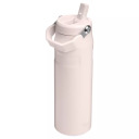 Termopudele ar salmiņu Stanley® The IceFlow Bottle Flip Straw 2.0 2811283145 0,7L gaiši rozā