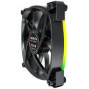 Montech Datora korpuss ventilators AX120PWM KODS, 120mm, 720-1760RPM, 1x9 lāpstiņas, 27dB, 1.8mmH2O, RGB apgaismojums