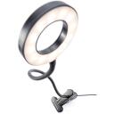 Rio LED r&otilde;ngasvalgus LISR-L/1,3, 6W, must/valge, 3 valgustuse seadistust, reguleeritav k&auml;si, USB