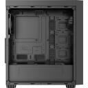 Gembird Fornax K500 Datora korpuss CCC-FC-K500, 440mm, 205mm, 507mm, 5.5kg, SPCC, Midi Tower, melns, 2x2.5" vietas